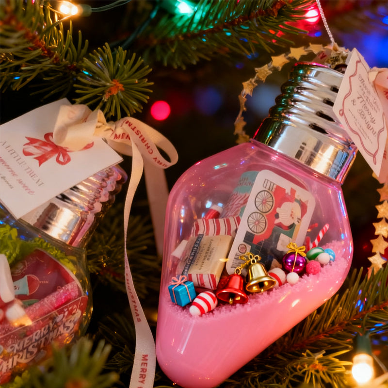 DIY-glödlampsdekorationer