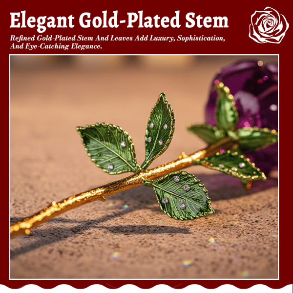 🌹Valentine's Day Offer: 50% Off💕Forever Blooming Crystal Rose