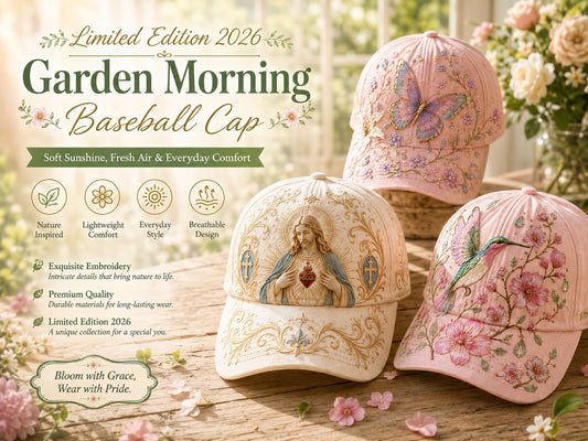 🔥Last day – 49% off 🌸🌿 Garden Morning Cap