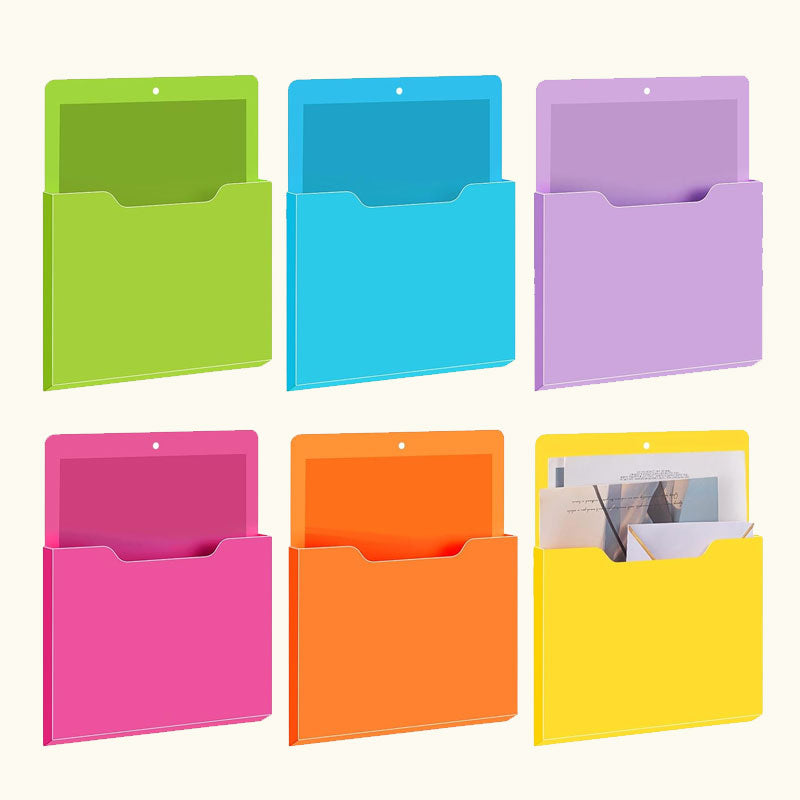 Magnetic Wall File Organizer Set