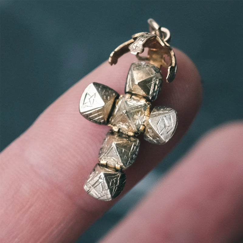 Mini Masonic Pendant with Transforming Sphere