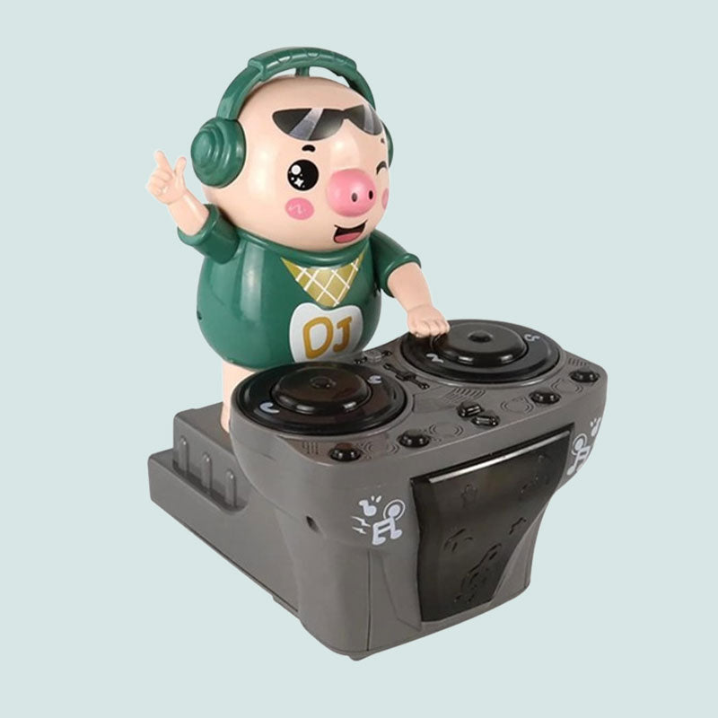 🎵Dj Trendy Pig Dynamic Walking Electric Toy🐷