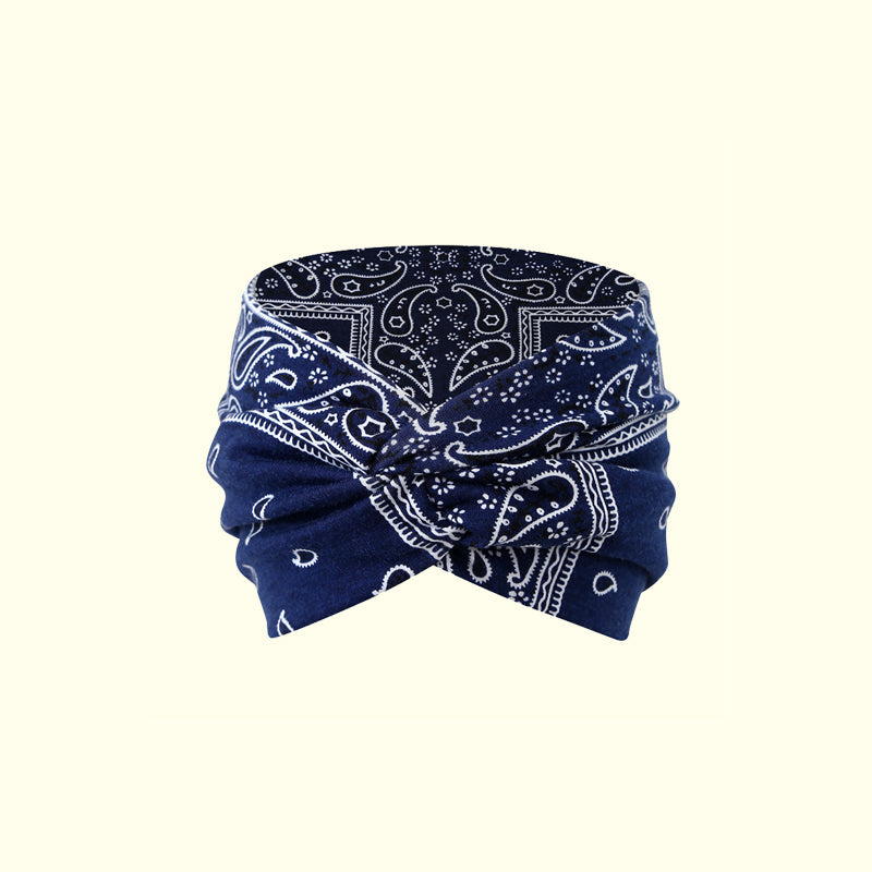 Bohemian Paisley Stretch Headband