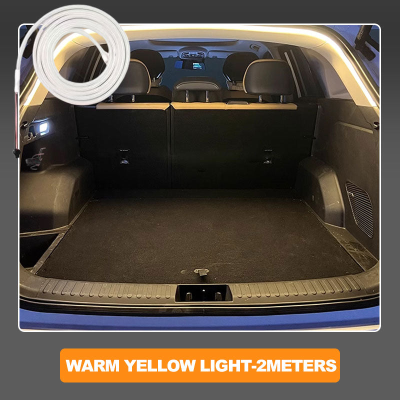 Automatic Sensor Car Boot Light Strip - Rechargeable LED Trunk Light for Hands-Free Night Lighting