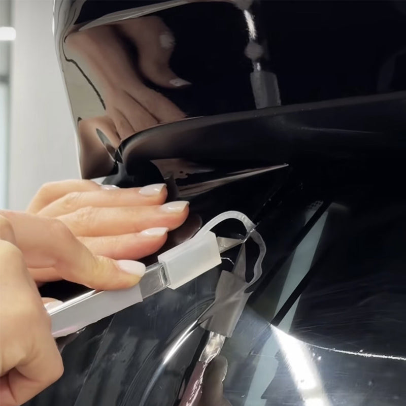 Car Film Safety Cutting Tool – Vinyl Wrap, Window Tint & PPF Cutter for Paintwork-Friendly Trimming