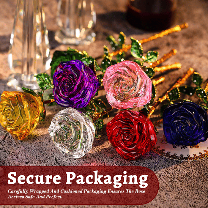 🌹Valentine's Day Offer: 50% Off💕Forever Blooming Crystal Rose