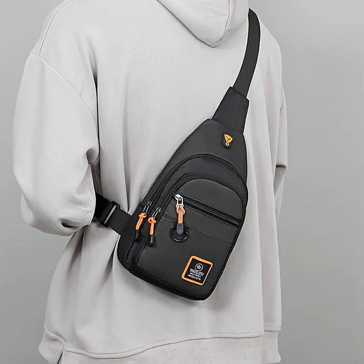 🎒 49% OFF! Water-Resistant Multi-Compartment Crossbody Bag – Lightweight Shoulder Bag for Travel, Commuting & Daily Essentials