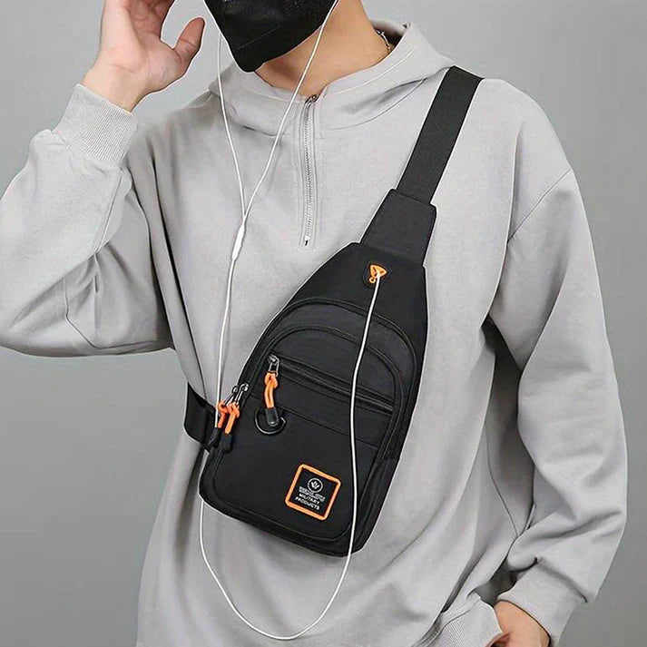 🎒 49% OFF! Water-Resistant Multi-Compartment Crossbody Bag – Lightweight Shoulder Bag for Travel, Commuting & Daily Essentials