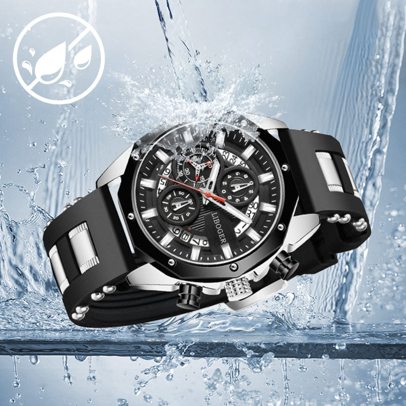 🔥Rea på rea🔥Kvartsklocka med stor urtavla och kalender