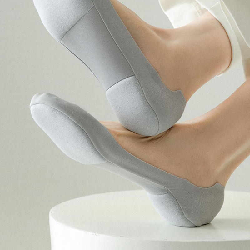 Soft Breathable Invisible Socks for Women – Comfortable No-Show Fit