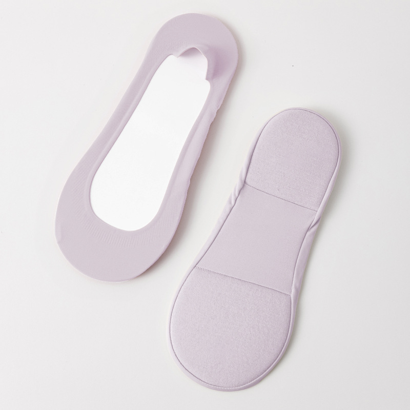 Soft Breathable Invisible Socks for Women – Comfortable No-Show Fit